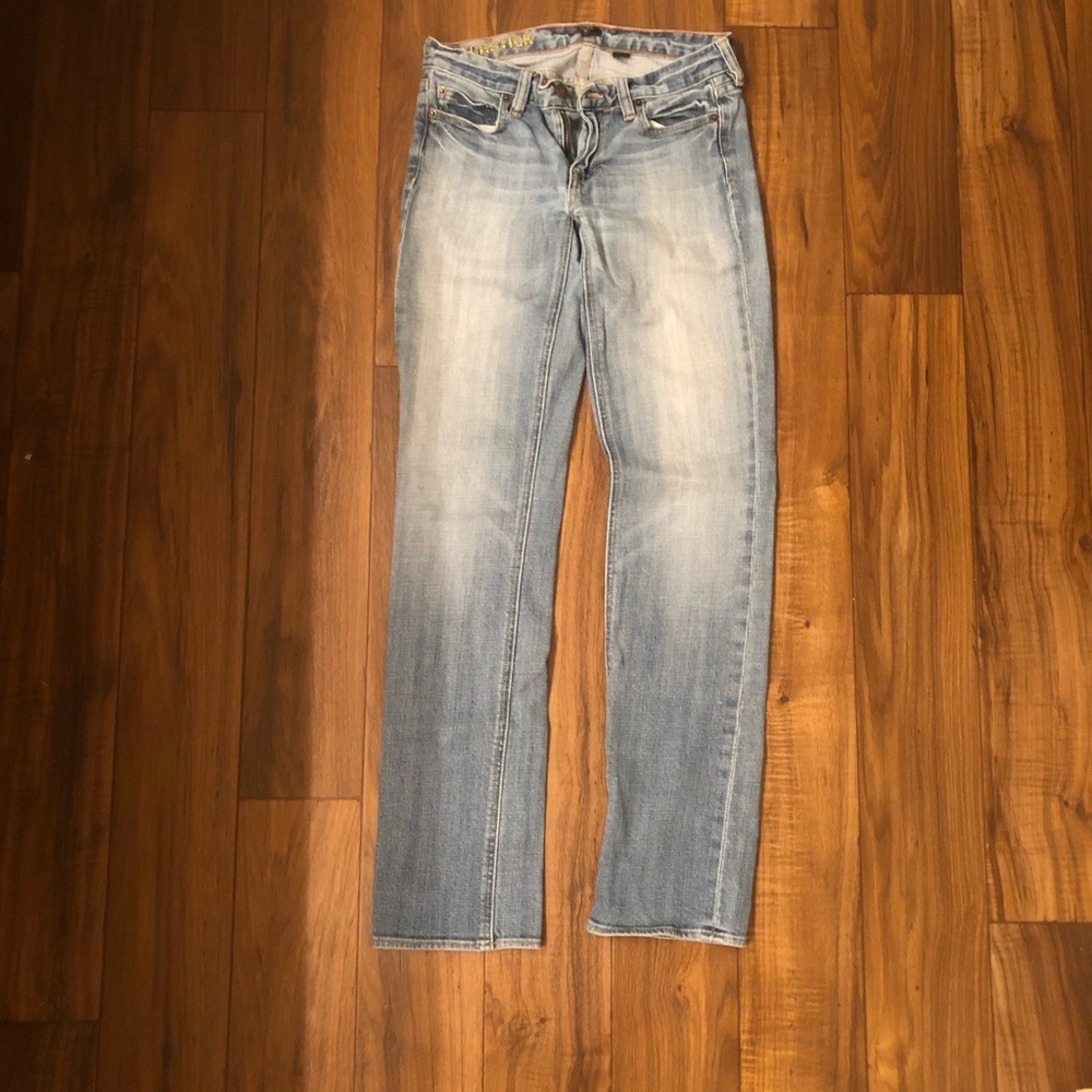 J. Crew women’s Matchstick straight leg jeans